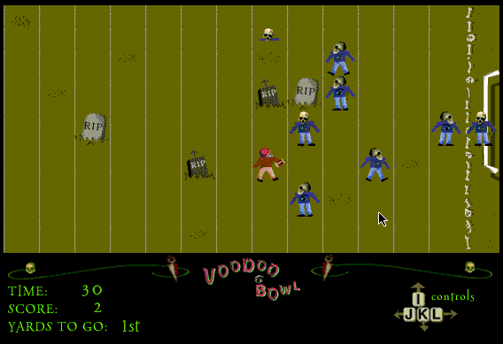 CLICK HERE TO PLAY VOODOO FOOTBALL