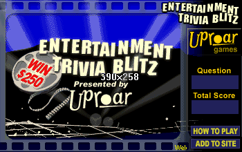 CLICK HERE TO PLAY ENTERTAINMENT TRIVIA