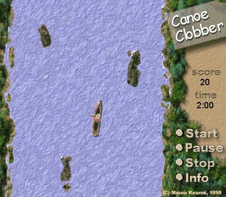 CLICK HERE TO PLAY CANOE CLOBBER