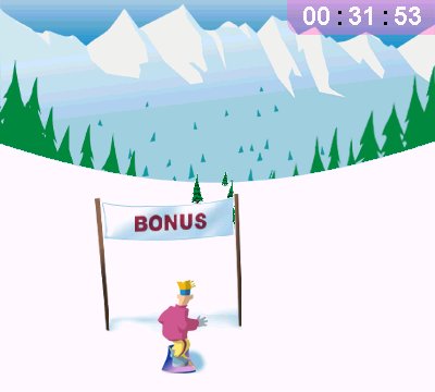 CLICK HERE TO PLAY SNOWBOARDER - SPEED TRIAL