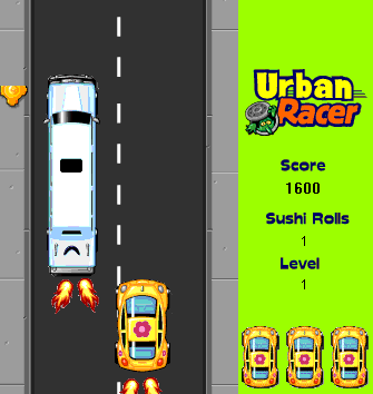 CLICK HERE TO PLAY URBAN RACER!